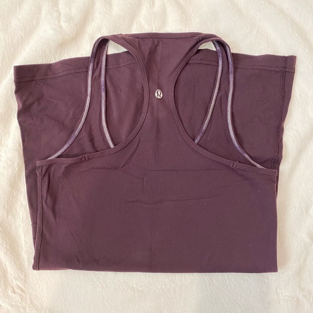 Lululemon Cool Racerback dark purple